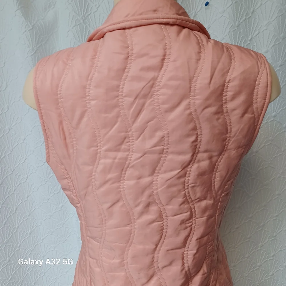 Christopher & Banks New Women Size M Peach Fabric Label Vest - Picture 8 of 13